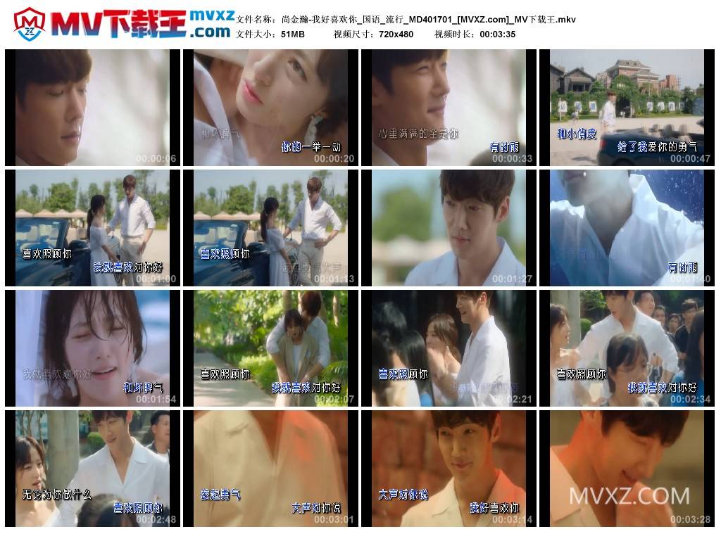 尚金瀚-我好喜欢你_国语_流行_MD401701